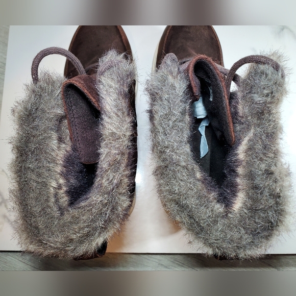 Sorel Womens Explorer Joan Waterproof Brown Leather Winter Boots Size 6 - Picture 7 of 13